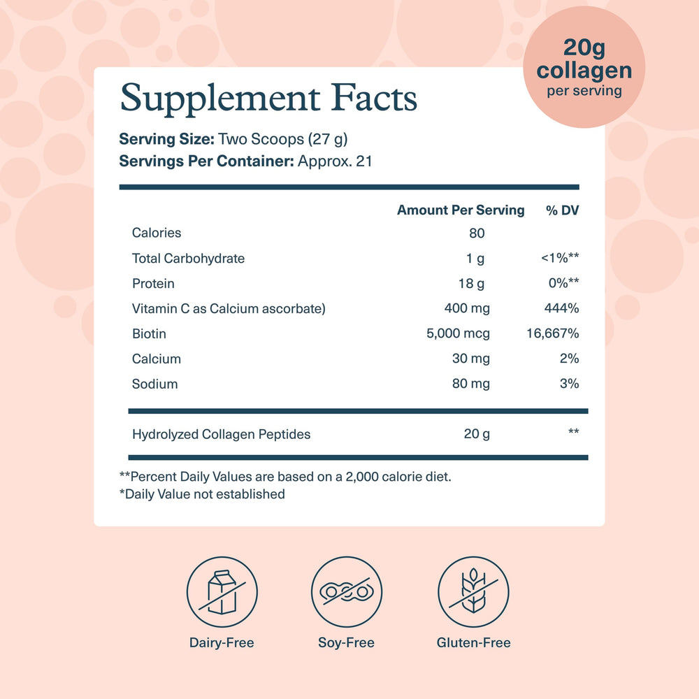 Scoop of Youtheory collagen powder with chocolate mix for easy daily servings