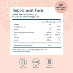 Scoop of Youtheory collagen powder with chocolate mix for easy daily servings