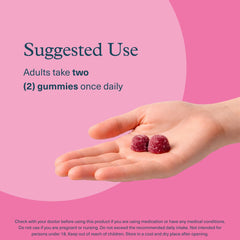 Youtheory Complete Beauty Gummies pouring into glass during routine