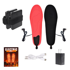 YPJIAJV external battery strapped to calf for lightweight warmth during activity