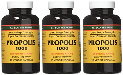 Close-up of Propolis 1000 capsules