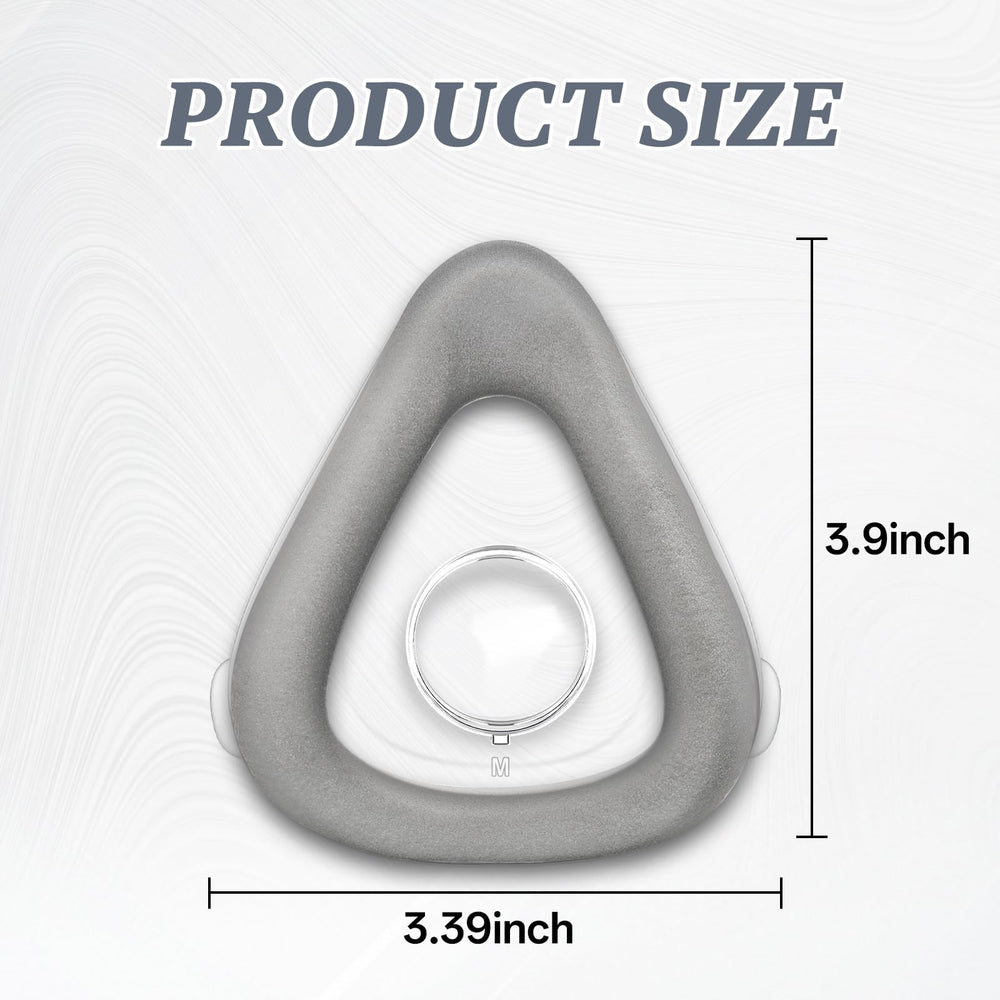 YSSKTC AirTouch F20 cushion designed for easy installation on the mask frame.