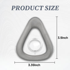 YSSKTC AirTouch F20 cushion designed for easy installation on the mask frame.