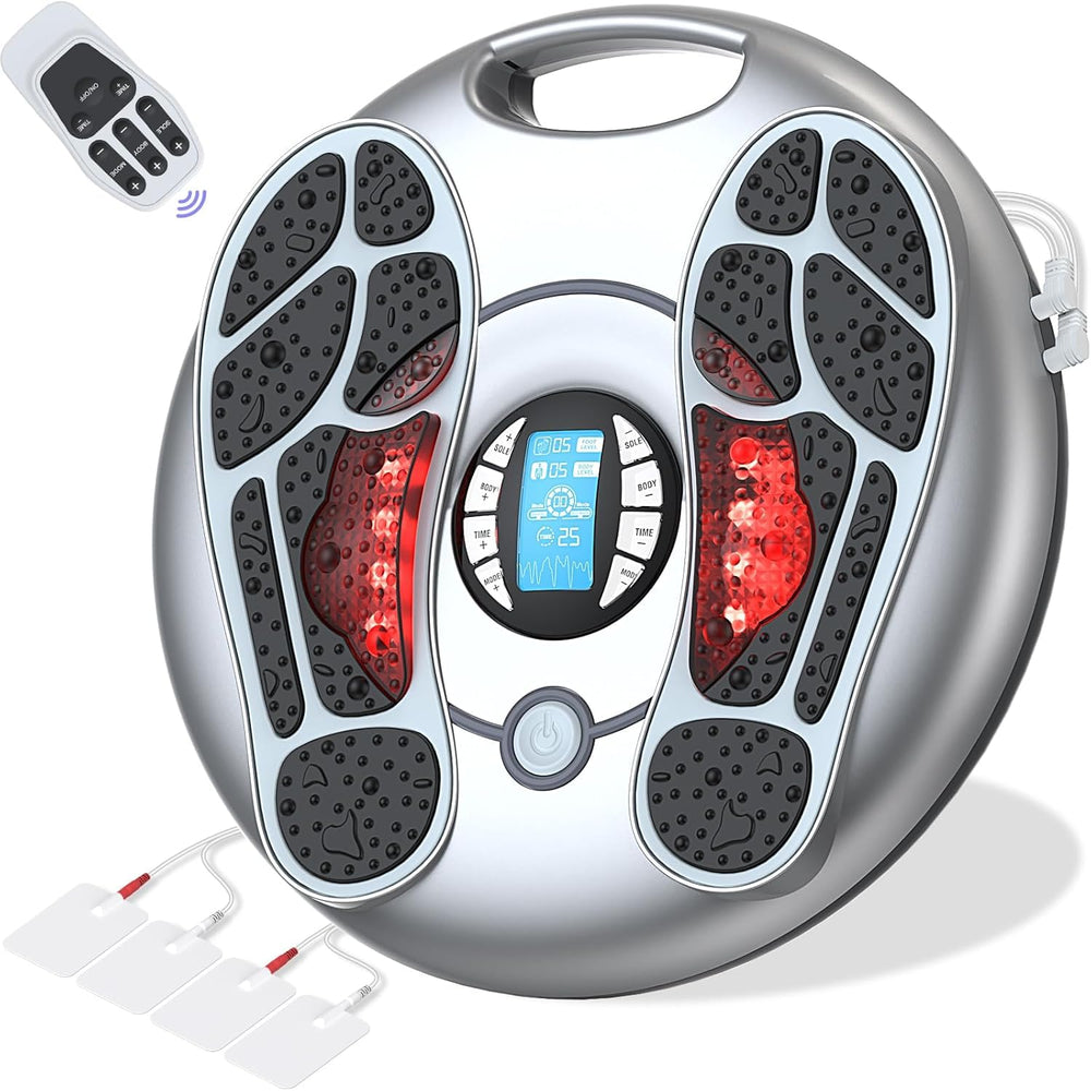 Yuiisenn foot massager with remote control for hands-free mode adjustments