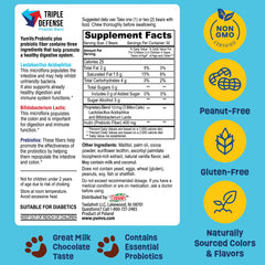 YUM-V'S non-GMO chocolate bears are peanut-free and gluten-free.