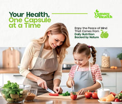Gluten free non GMO capsules by Yummy and Health.