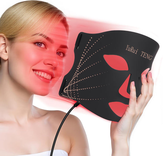 YuRui TENG red light mask with 7 color modes for targeted facial care