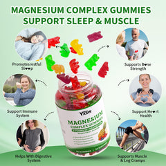 YXSW Magnesium Complex Gummies—colorful flavors for tasty daily magnesium