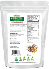 Z Natural Foods cordyceps powder scoop for easy mixing in coffee or smoothies