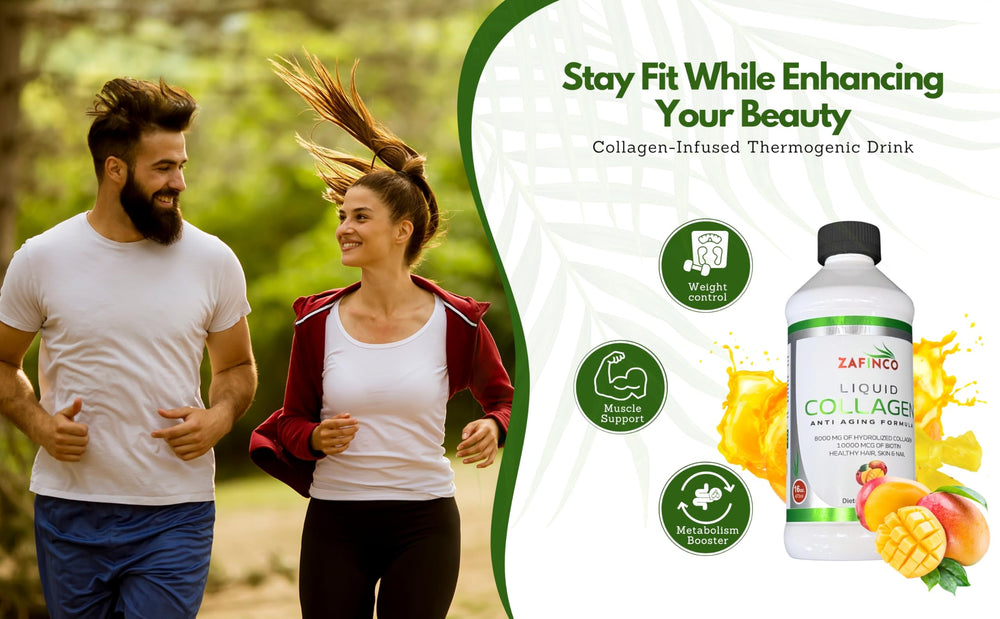 ZAFiNCO Pine'O'Range bottle with green tea extract suggesting wellness support.