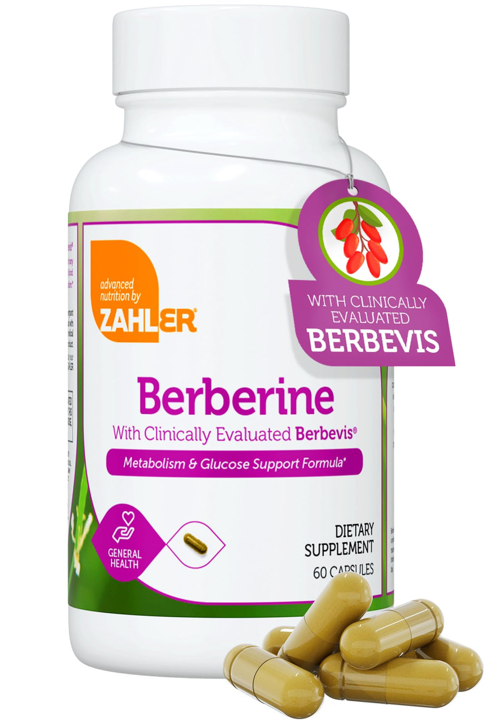 Zahler Berberine non GMO kosher certified formula