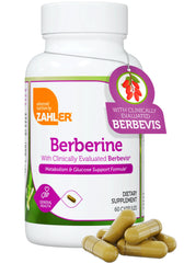 Zahler Berberine non GMO kosher certified formula