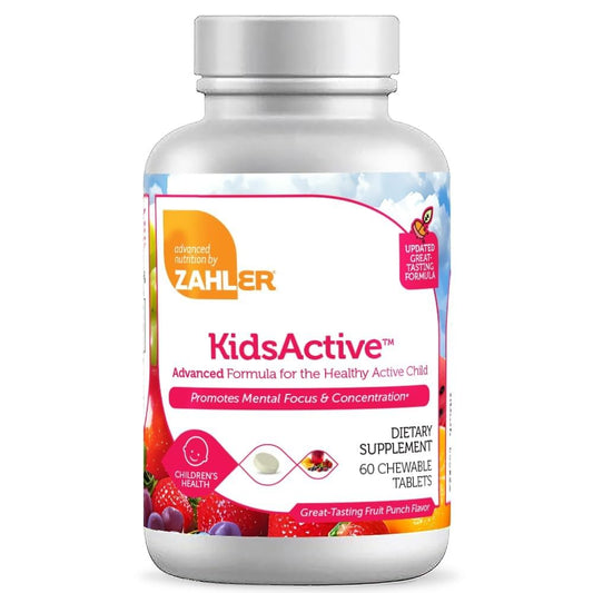Zahler KidsActive fruit punch tablet ideal for focused study