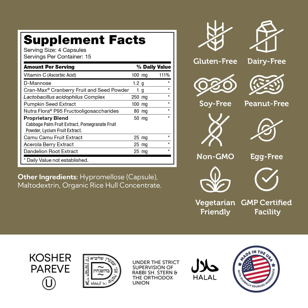 Kosher, non-GMO, gluten-free Zahler Revolution label reflects clean ingredients.