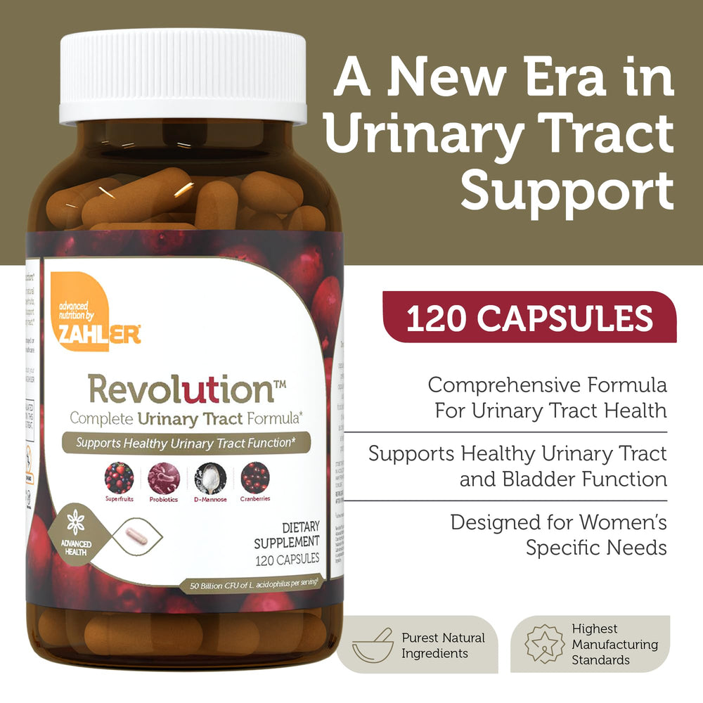 Close-up of D-Mannose capsules signaling daily urinary comfort support.