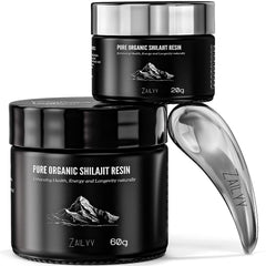 ZAILYY Pure Himalayan Shilajit resin bottle for daily energy and vitality.