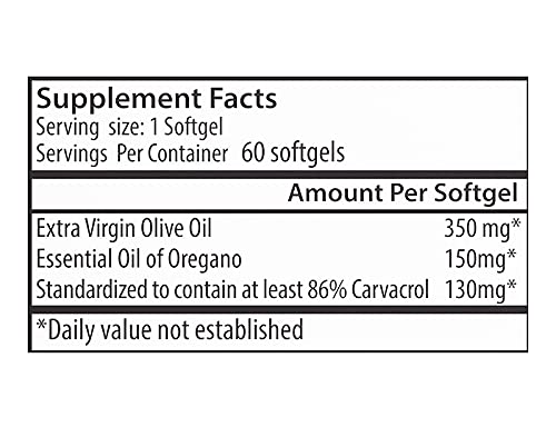 Zane Hellas Oregano Softgel with CoA for quality.