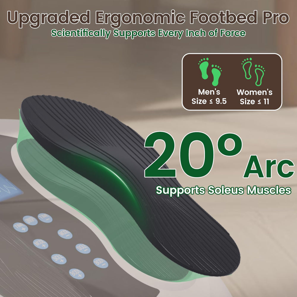 Zapstep eight electrode pads for leg, back, or shoulder relief