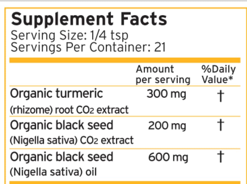Zatik Turmeric Supercritical Liquid pours golden amber oil for easy dosing