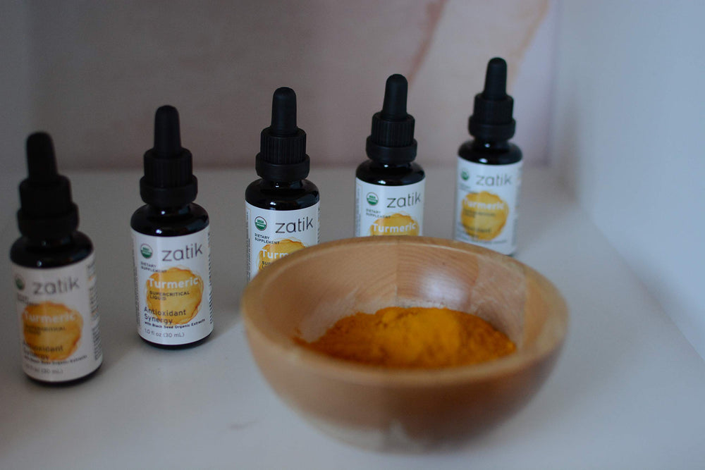 Zatik Turmeric Supercritical Liquid unrefined oil with rich aroma