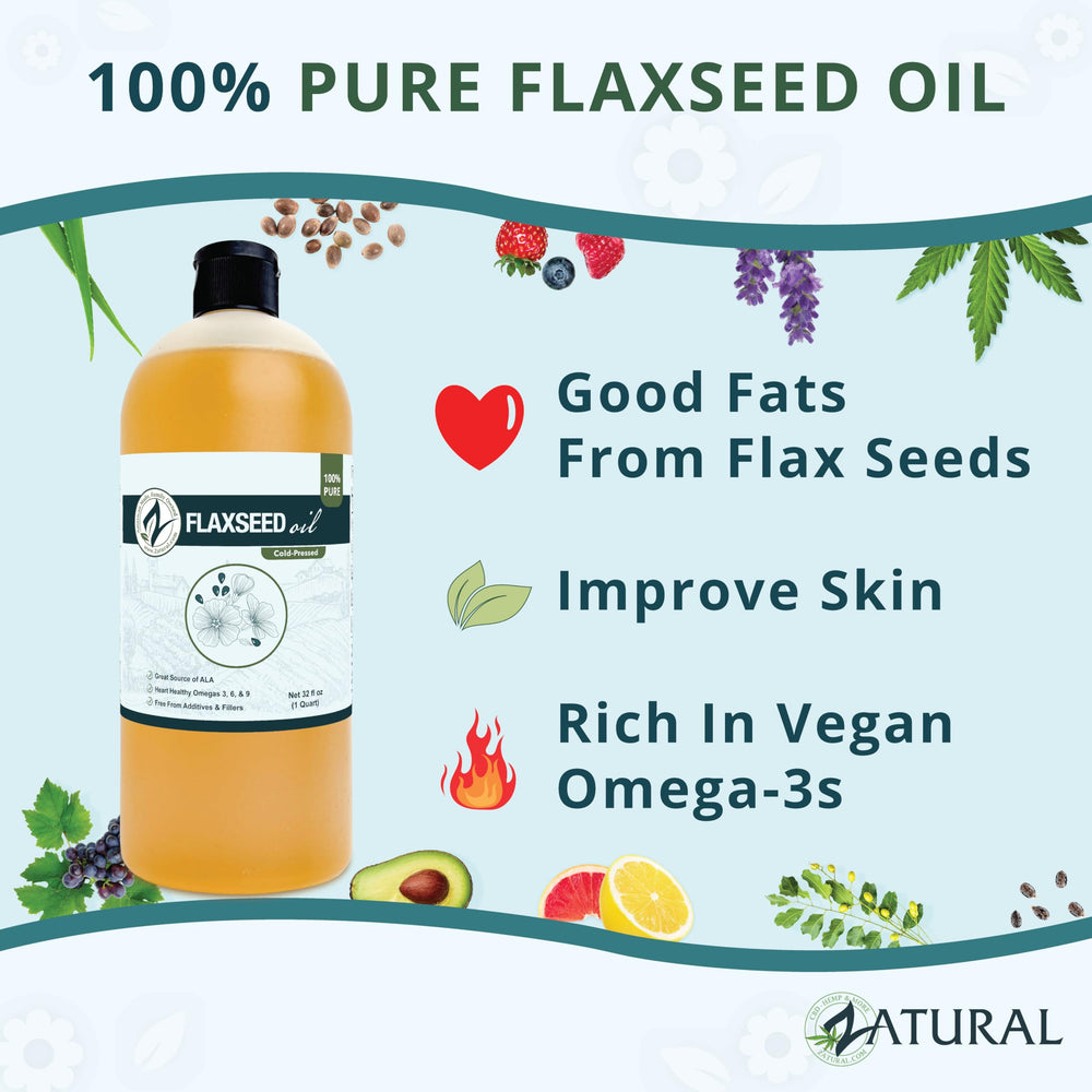 Zatural flaxseed oil used in dressing preparations for vinaigrettes.
