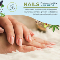 Zatural Hemp Butter omega-3-6 closeup suggests nourishing skin support.