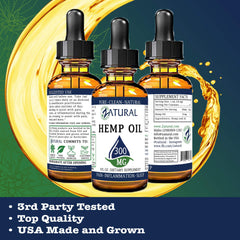 Zatural Hemp Oil Drops with omega-3 and omega-6 supports heart and skin health.