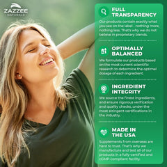 Kosher certification shown on packaging of Zazzee D-Mannose Powder Plus.