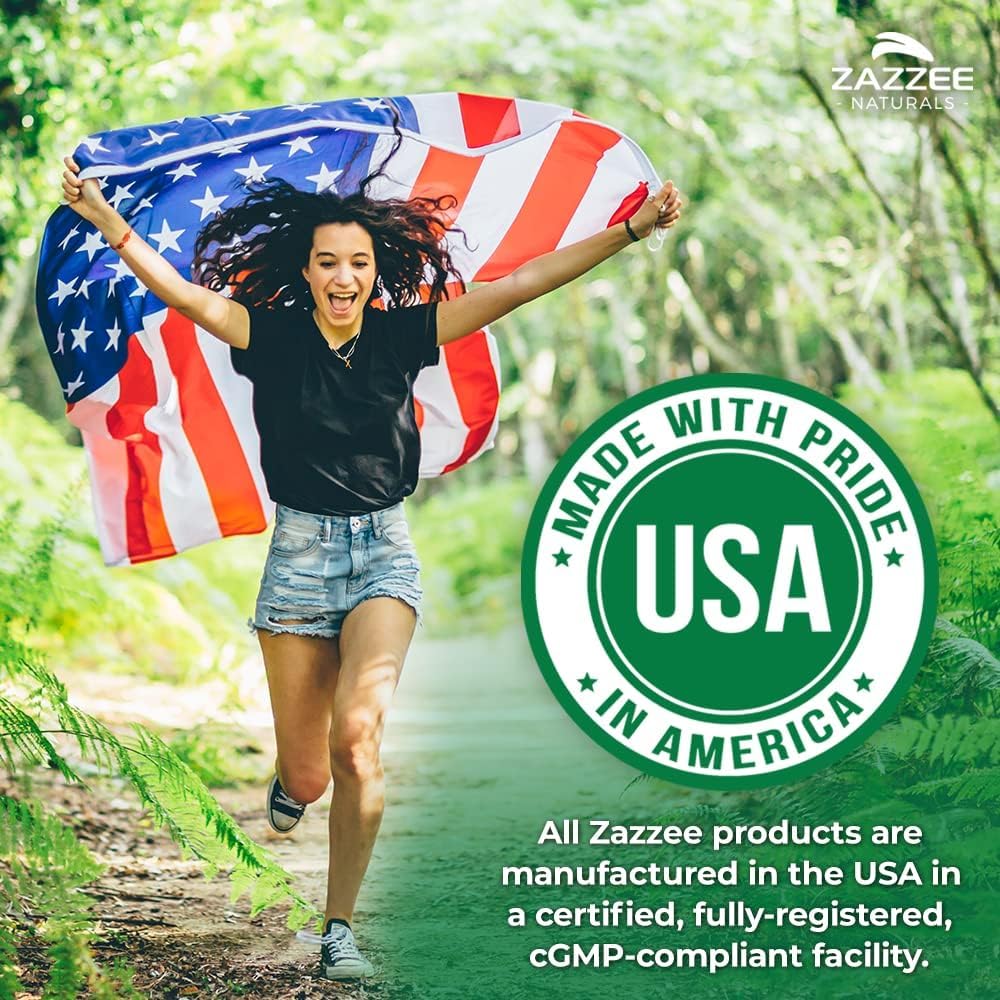 Zazzee Organic certification seal on packaging