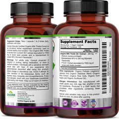 Zazzee four-month supply claim on packaging appeals to value shoppers.