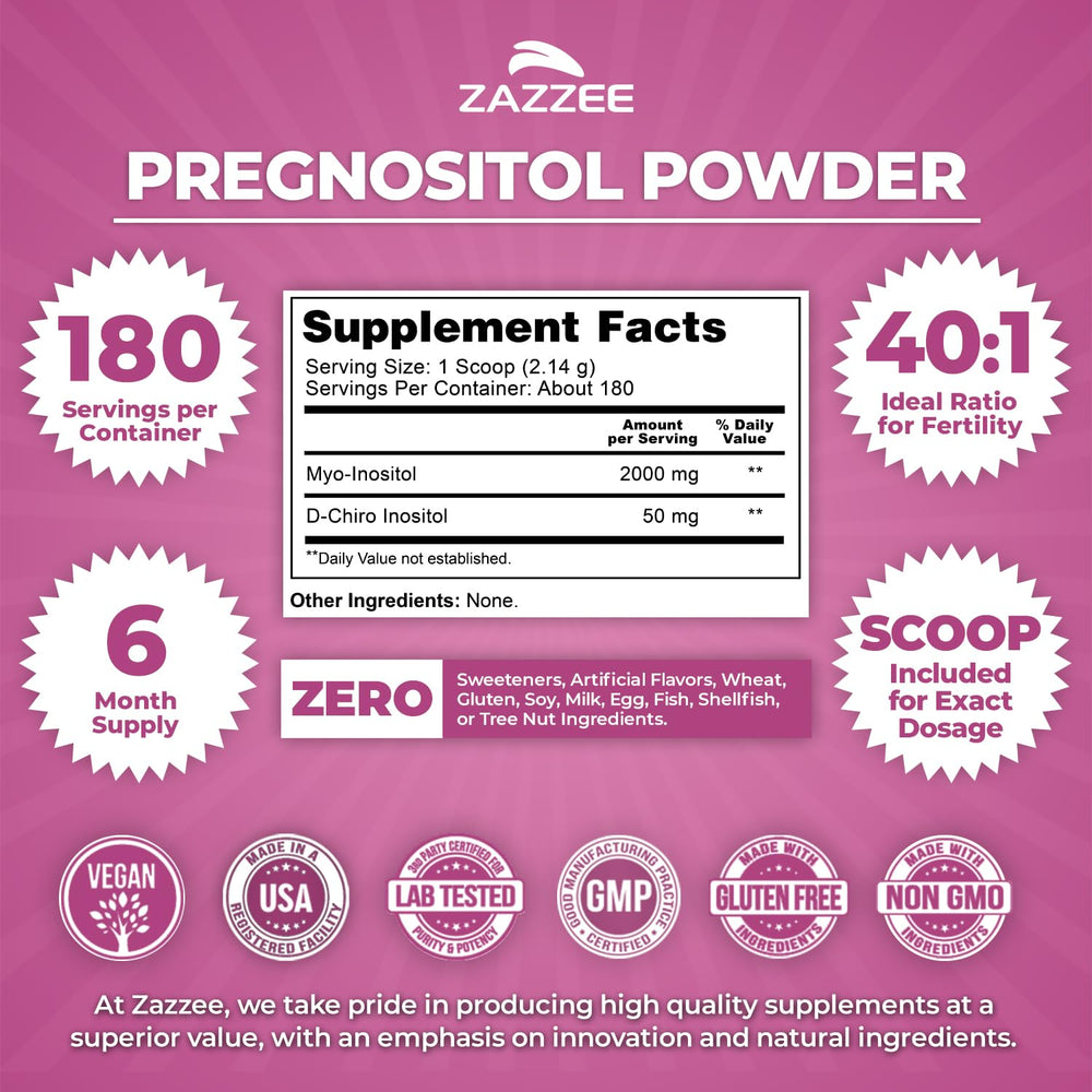 Close-up of Pregnostol label highlighting the 40:1 ratio.