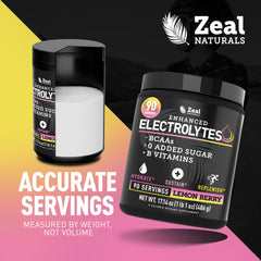 Zeal Electrolyte Powder ready for daily hydration and keto support