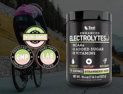 Zeal Electrolyte Powder endurance-recovery after workouts replenishes electrolytes.