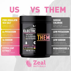 Zeal Electrolyte Powder supports workout endurance and recovery