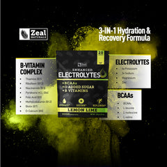 Zeal Naturals-keto-friendly-electrolyte-stick closeup offers sugar-free hydration.