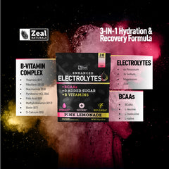 Zeal Naturals pink Himalayan salt crystals close-up emphasizes natural mineral blend