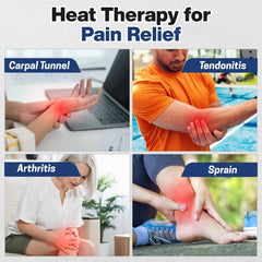 Zeencare cordless heating wrap offers extended coverage for arms and elbows