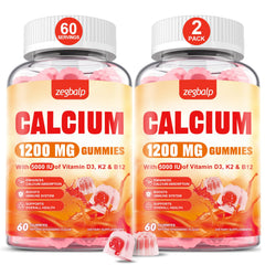 ZEGBALP Calcium 1200mg bottle for easy daily calcium support
