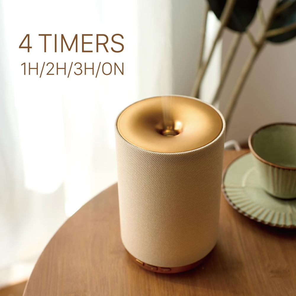 ZEIGGA LAB diffuser displaying two mist modes for aroma control.