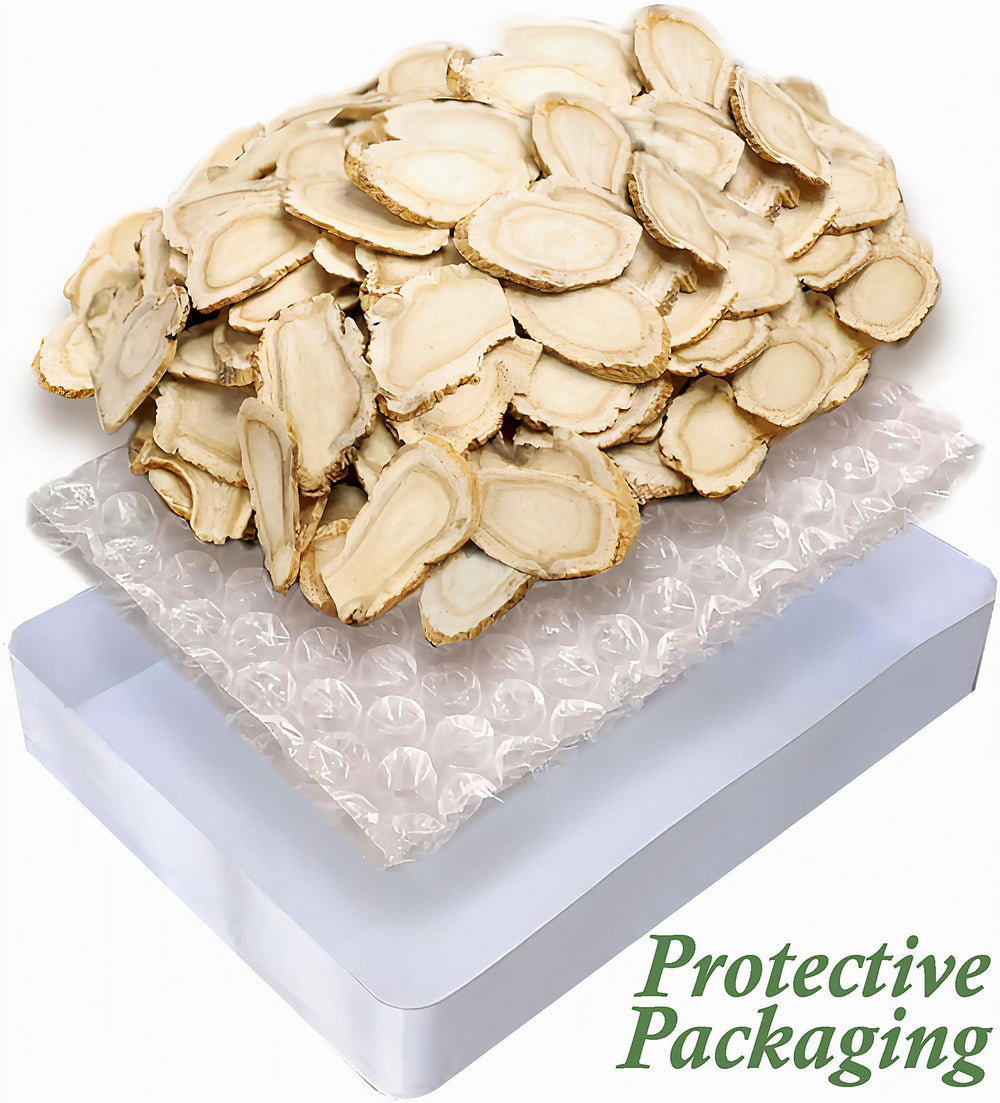 Zen Ginseng box showing 4 oz per box for easy portioning