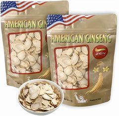 Zen Ginseng two bags packaging front, convenient daily use.