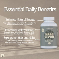Zen Principle grass-fed liver vitality view promoting daily energy