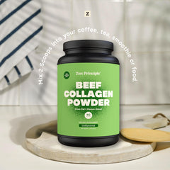 Zen Principle front-packaging badge shows USA-made, GMP-certified quality