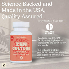 Zen Principle Zenculture eco packaging image emphasizing planet-friendly sourcing