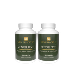 Zen Principle Zengility bottle cap close-up for daily use.