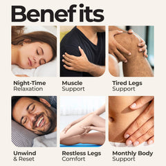 Zen Routine magnesium lotion near skin; soft, non-greasy hydration.