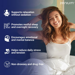 Zenium label detail showcasing quality and purity