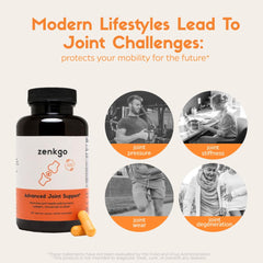 Morning routine with Zenkgo packaging promoting healthy habits.