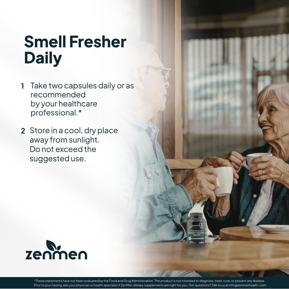 Zenmen chlorophyllin and prebiotic blend illustrates gut-friendly odor management