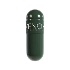 Zenos Health BurnZen manufacturing facility badge indicating USA-made quality